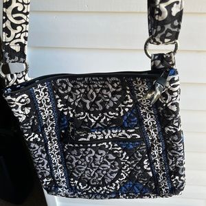 Vera Bradley Retired Crossbody Canterberry Cobalt